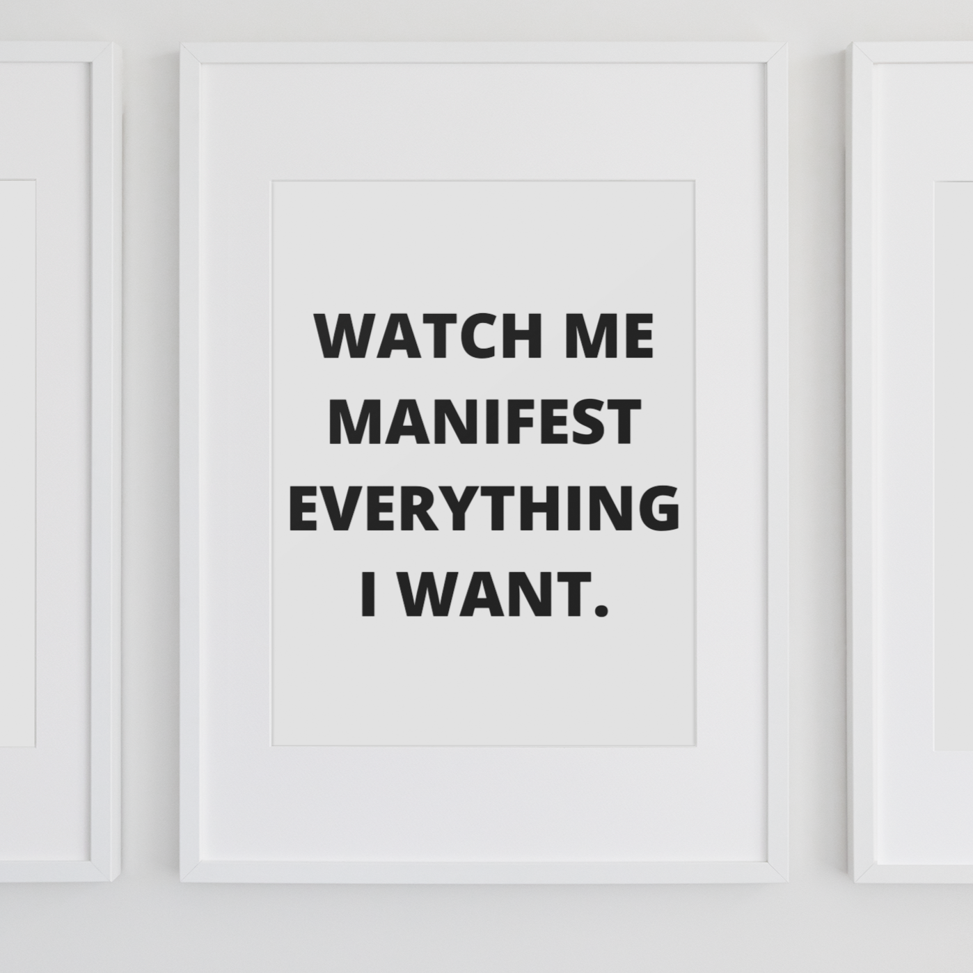 Watch Me Manifest Everything I Want,,inspirational Wall Art, Motivative,  Quote Wall Art, Office Wall Art, Office Decor,printable. - Etsy