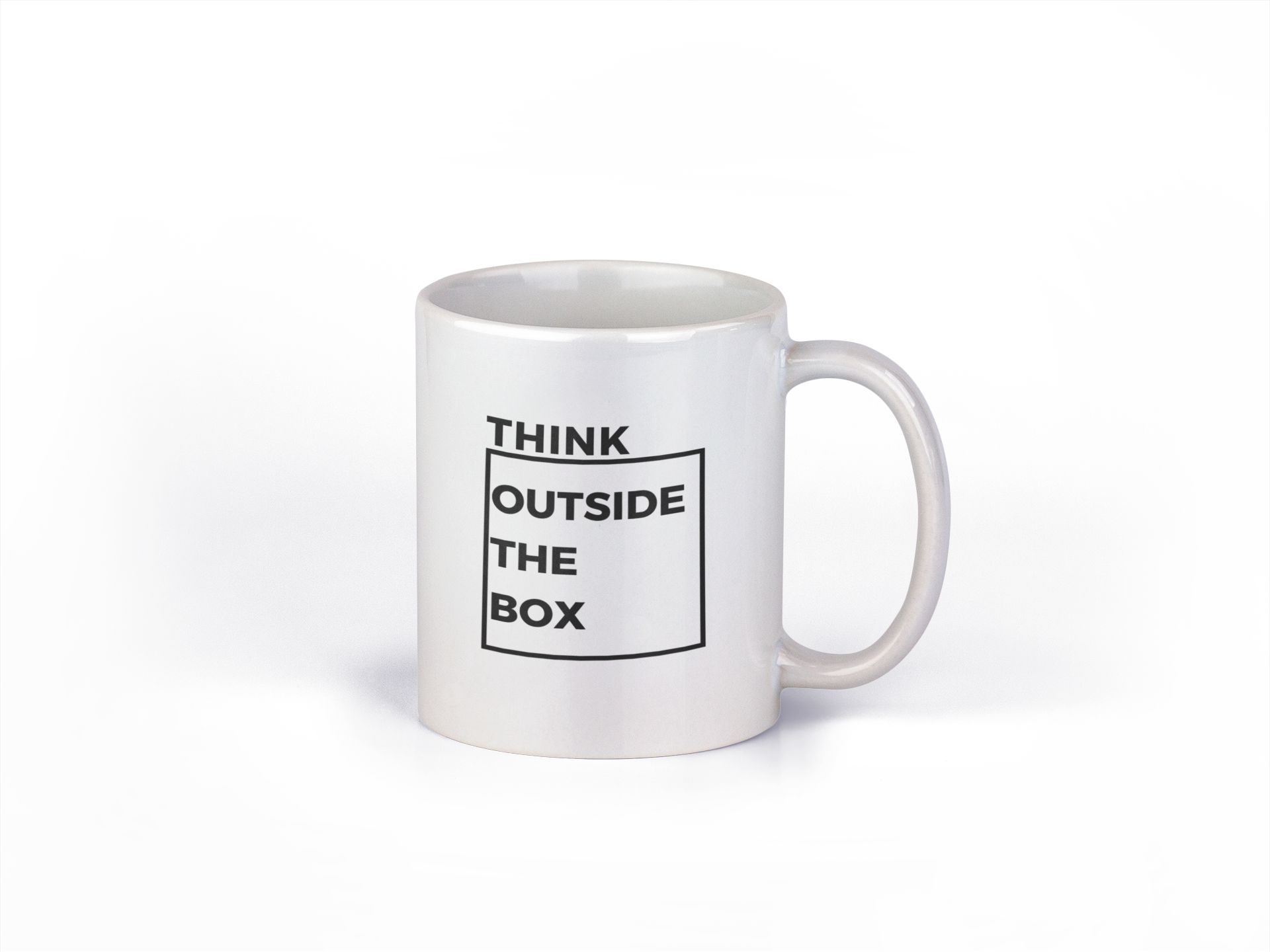 Think Outside The Box - Coffee Mug