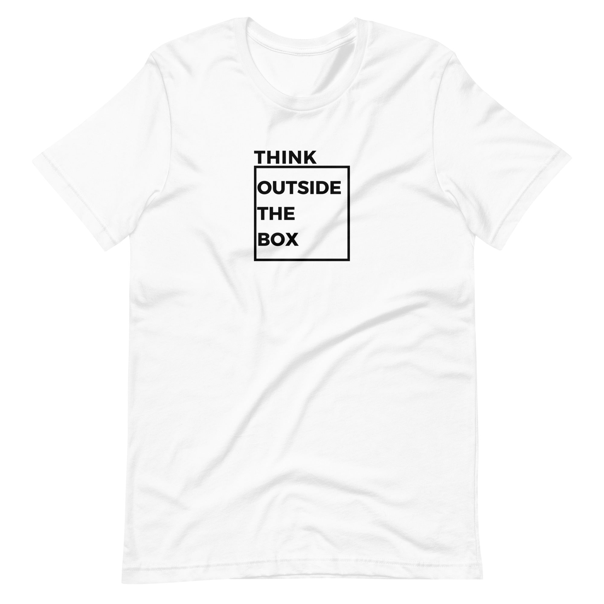 Think Outside The Box - Unisex t-shirt