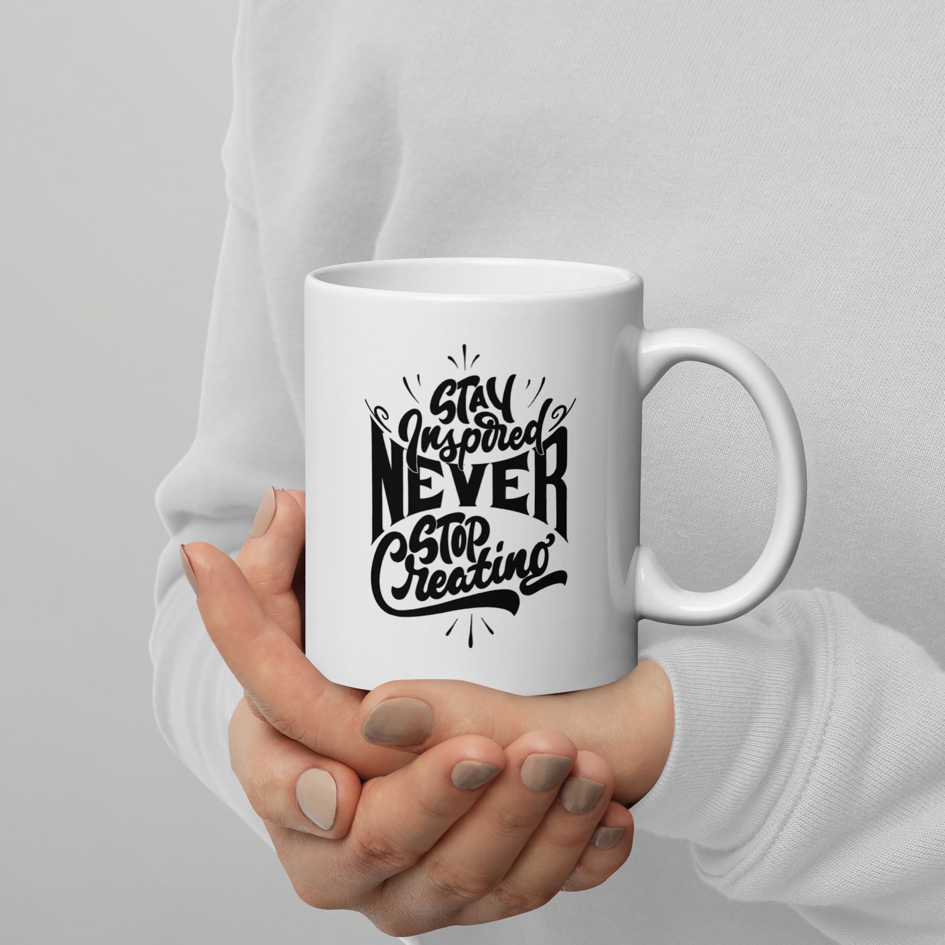Never Stop Creating - Coffee Mug